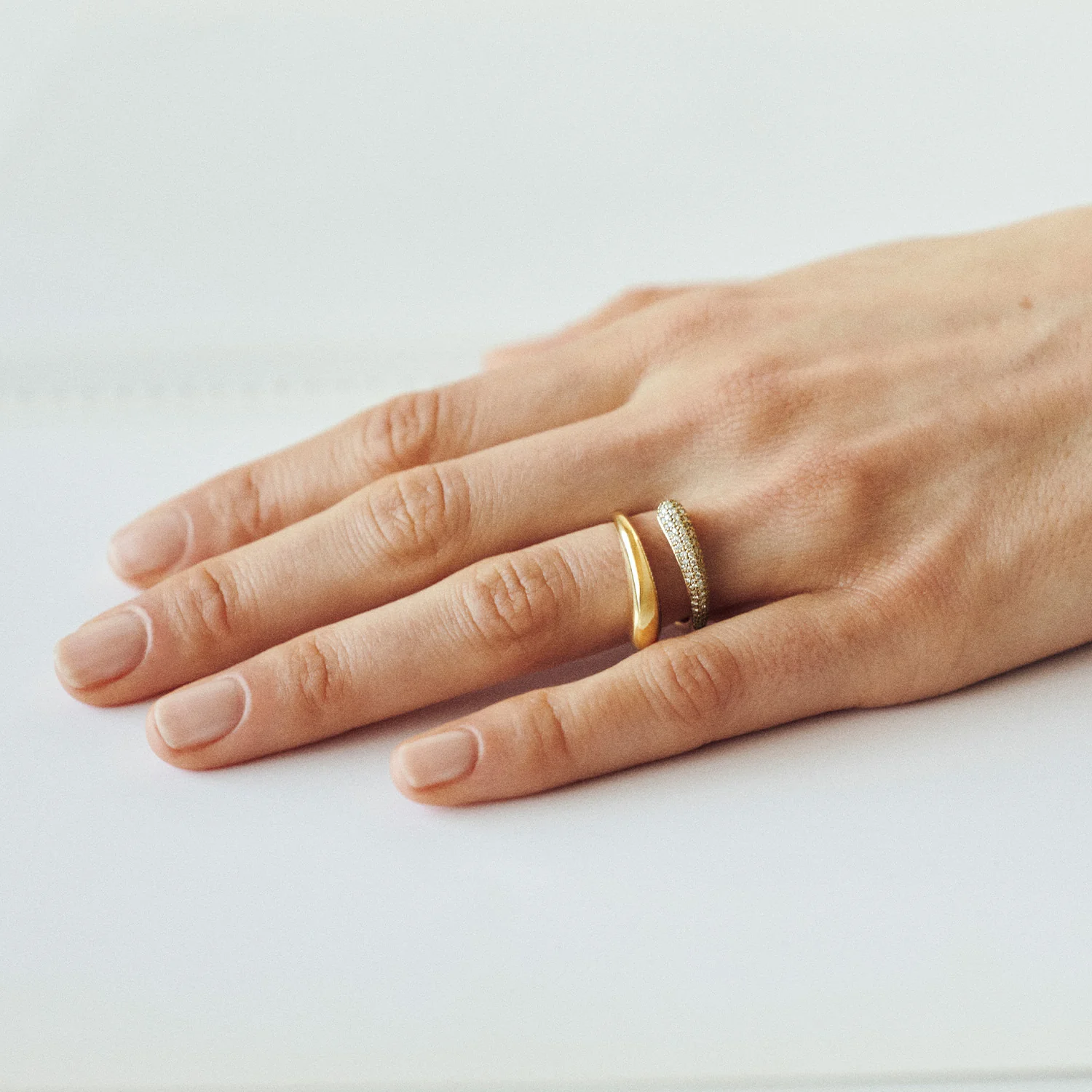 Georg Jensen - Pavé Mercy Twist ring, 0,37 ct. tw/vs - 20001832 - Image 5