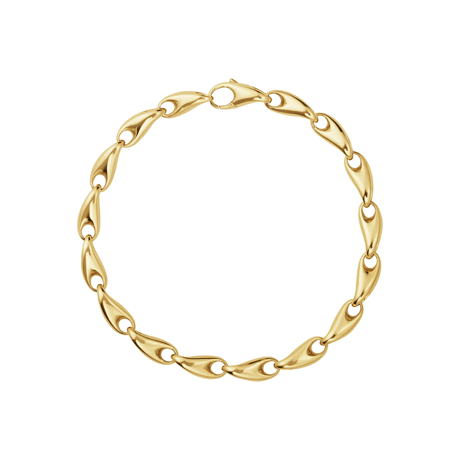 Georg Jensen - Reflect armbånd, smalt - 18 kt. guld