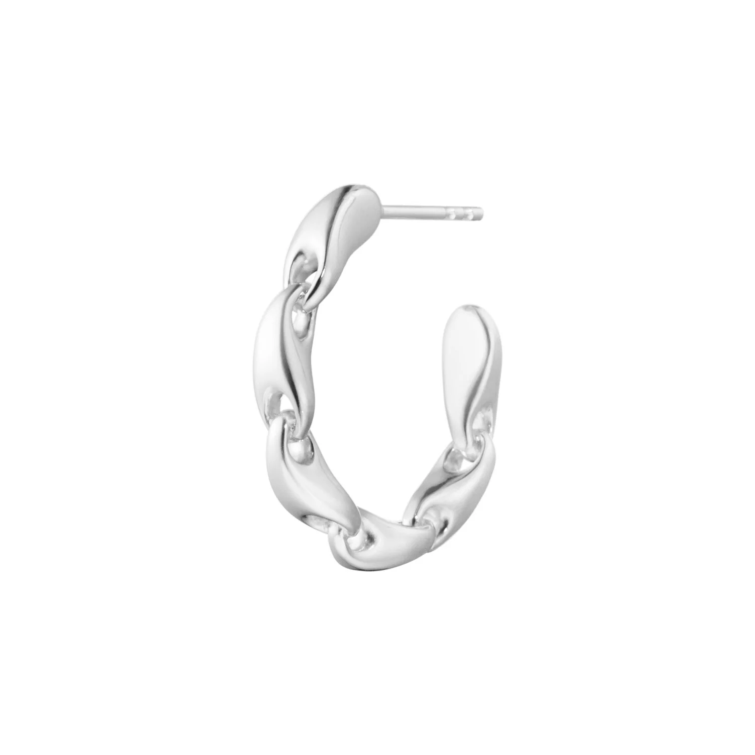 Georg Jensen - Reflect Chain Hoop (1 stk) - Sølv