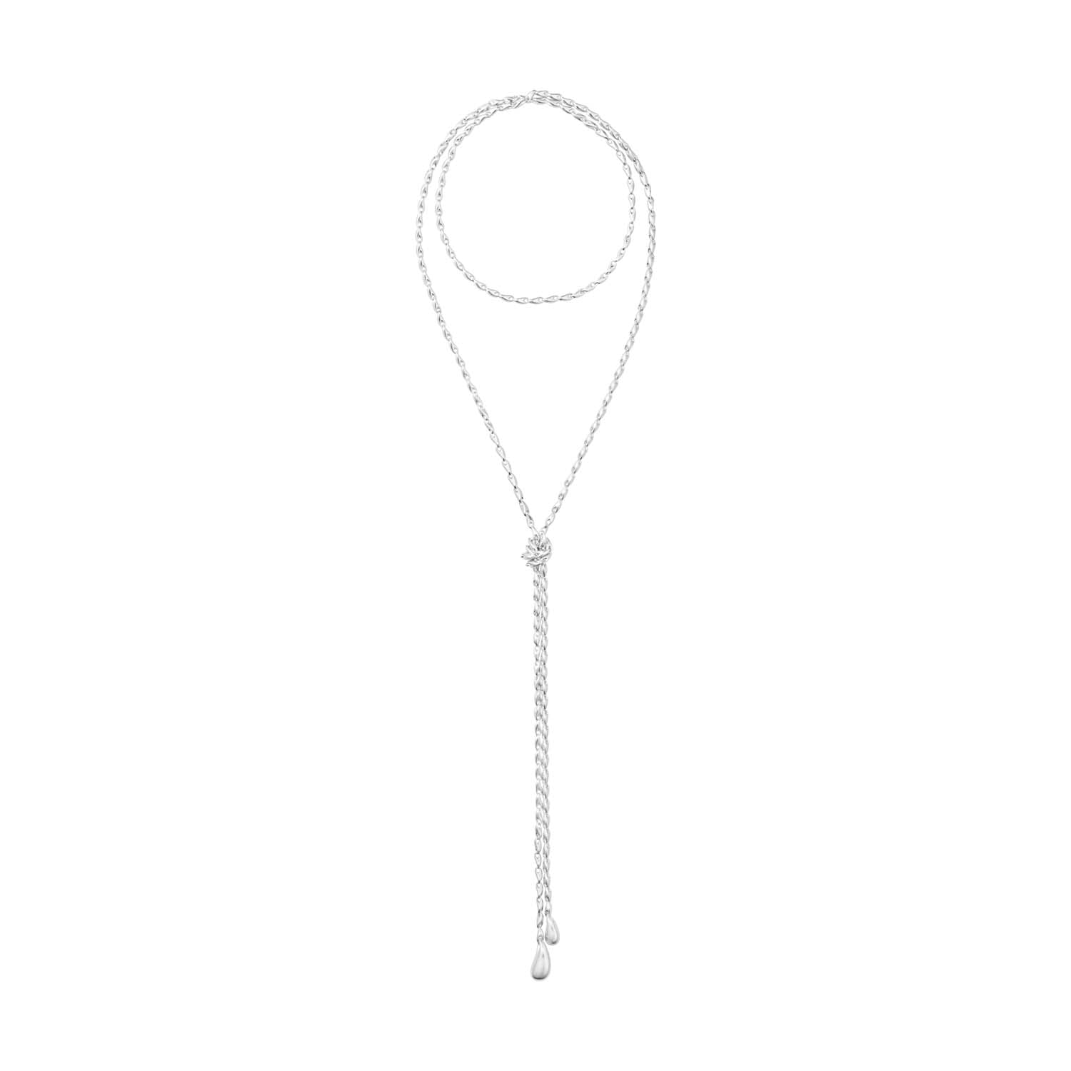 Georg Jensen - Reflect Lariat halskæde, 130 cm - 20001947 - Image 3