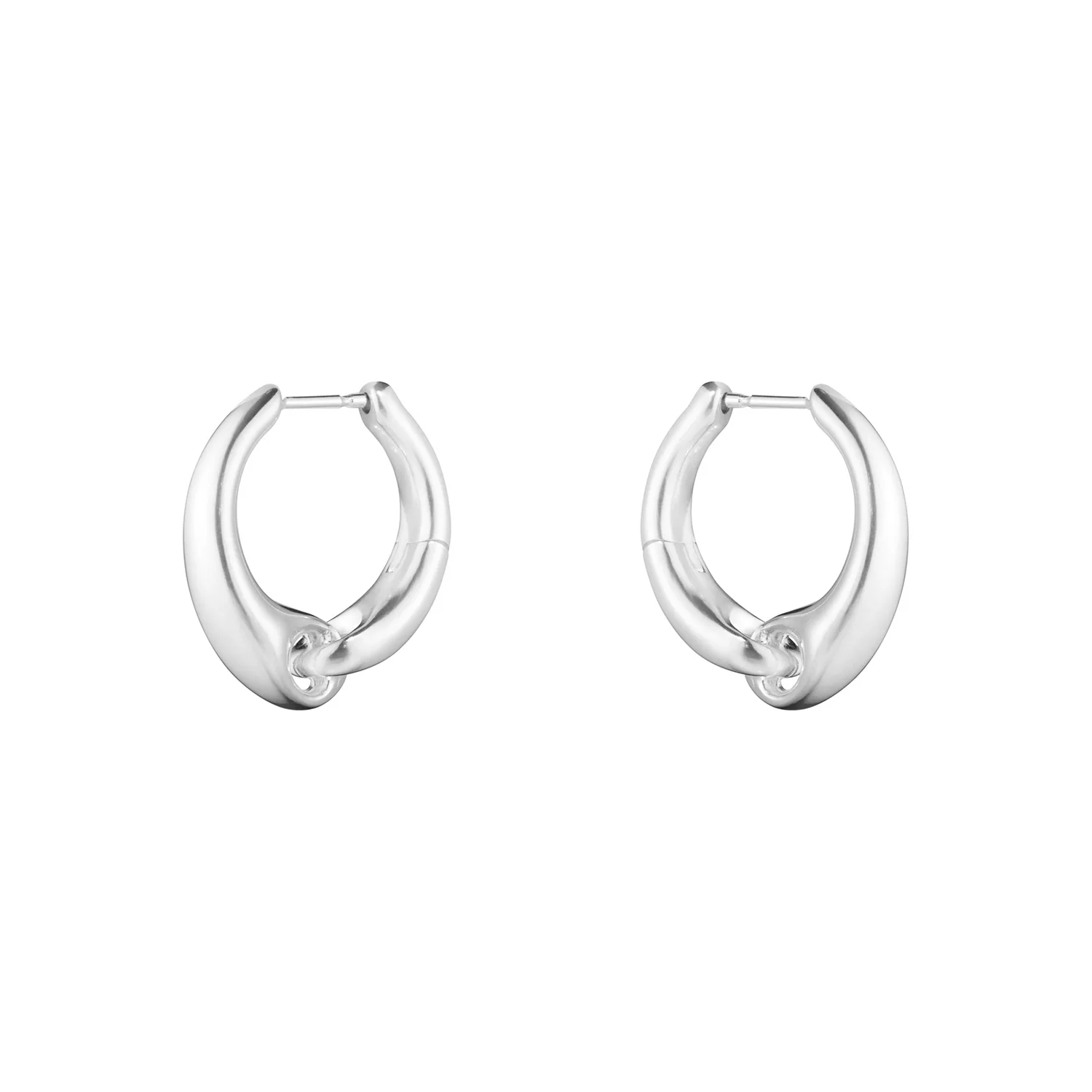 Georg Jensen - Reflect øreringe, large - 20001177