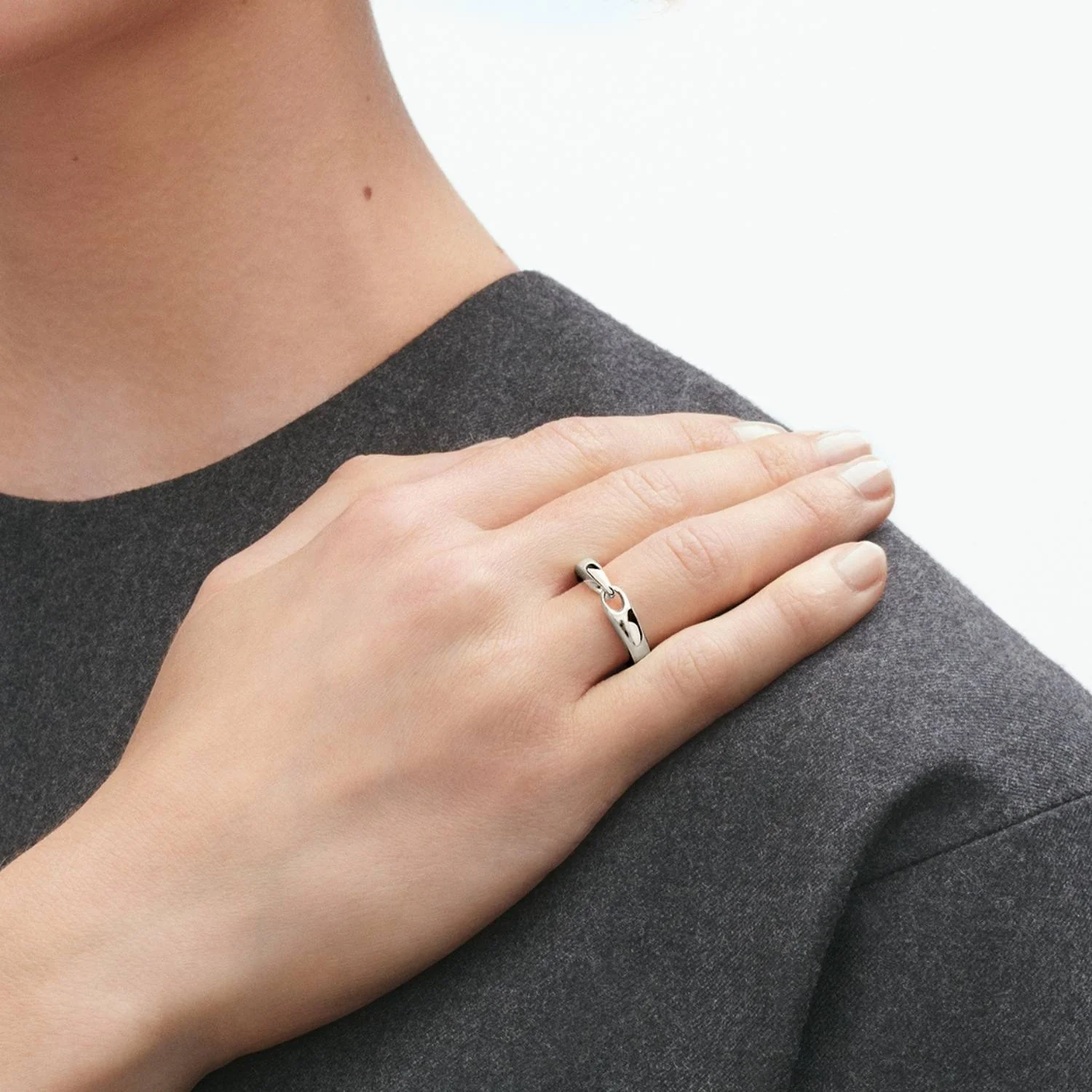 Georg Jensen - Reflect Small ring - 20001091 - Image 2