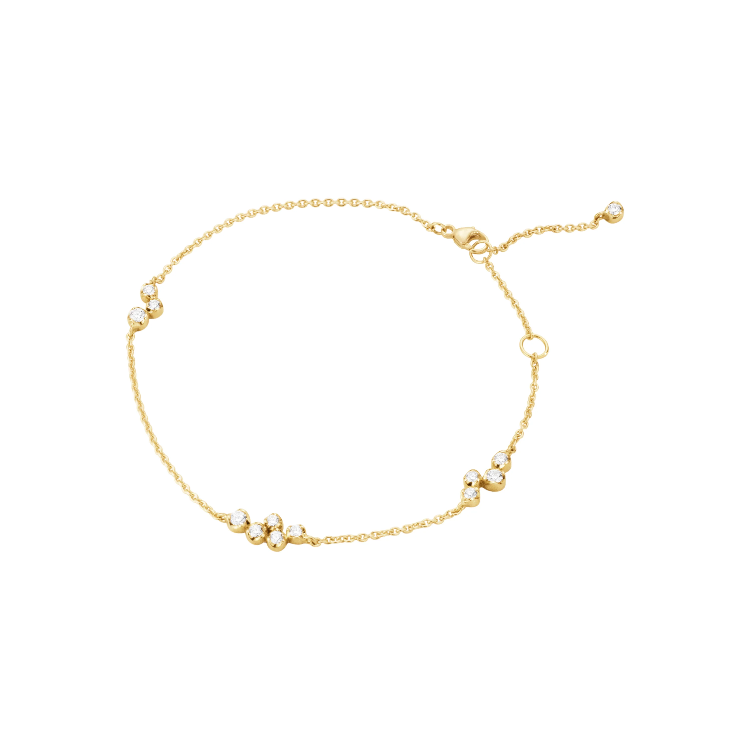 Georg Jensen - Signature Diamonds armbånd - 18 kt. guld 0,28 ct. G/VS