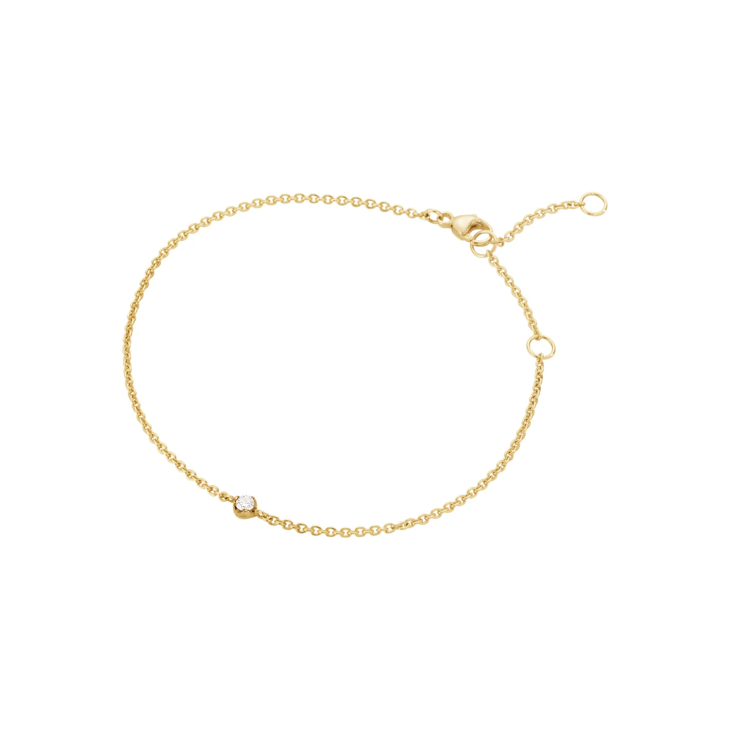 Georg Jensen - Signature Diamonds armbånd - 18 kt. guld