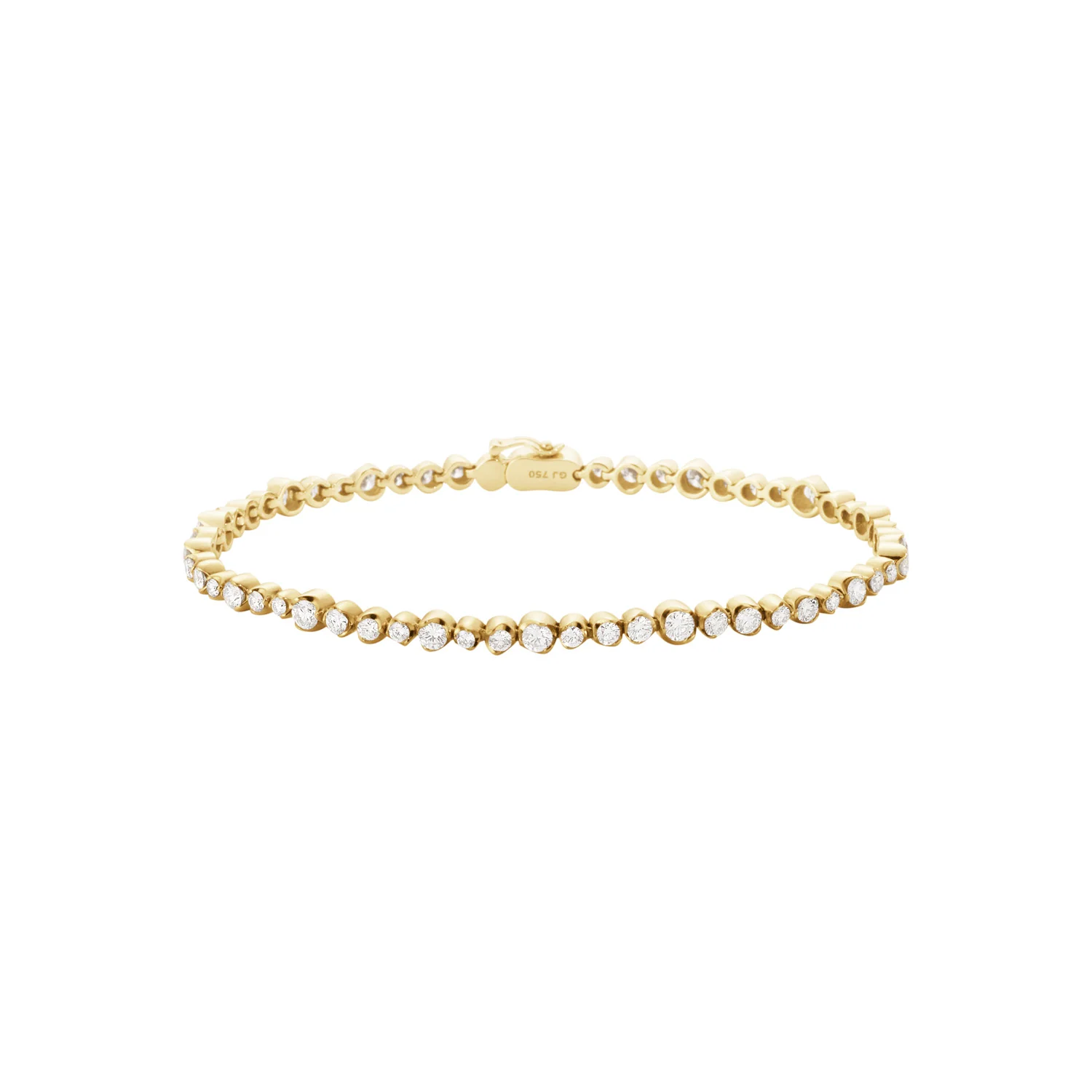 Georg Jensen - Signature Diamonds armbånd 2,26-2,55 ct. - 18 kt. guld