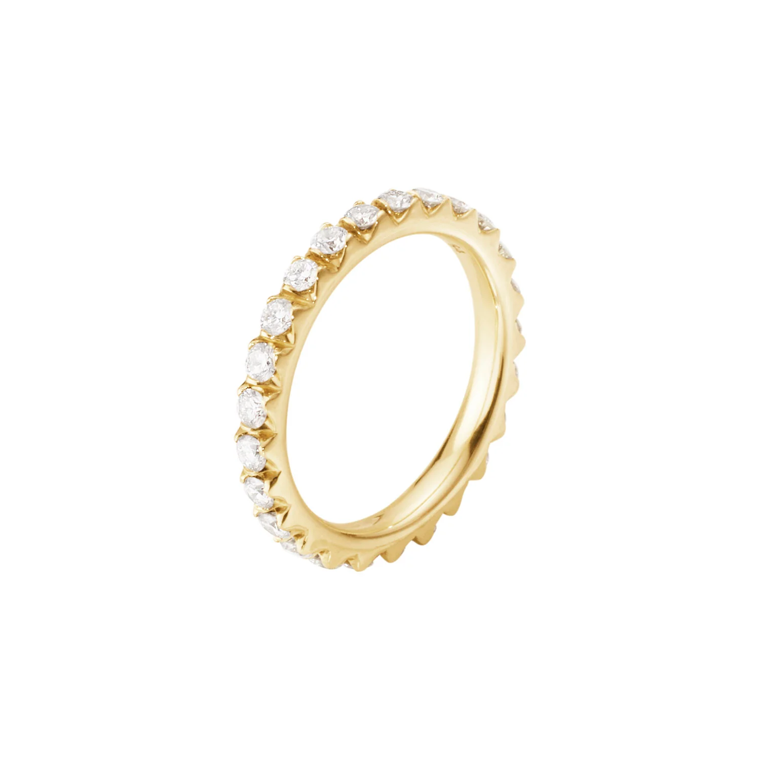 Georg Jensen - Signature diamonds Big ring - 18 kt. guld