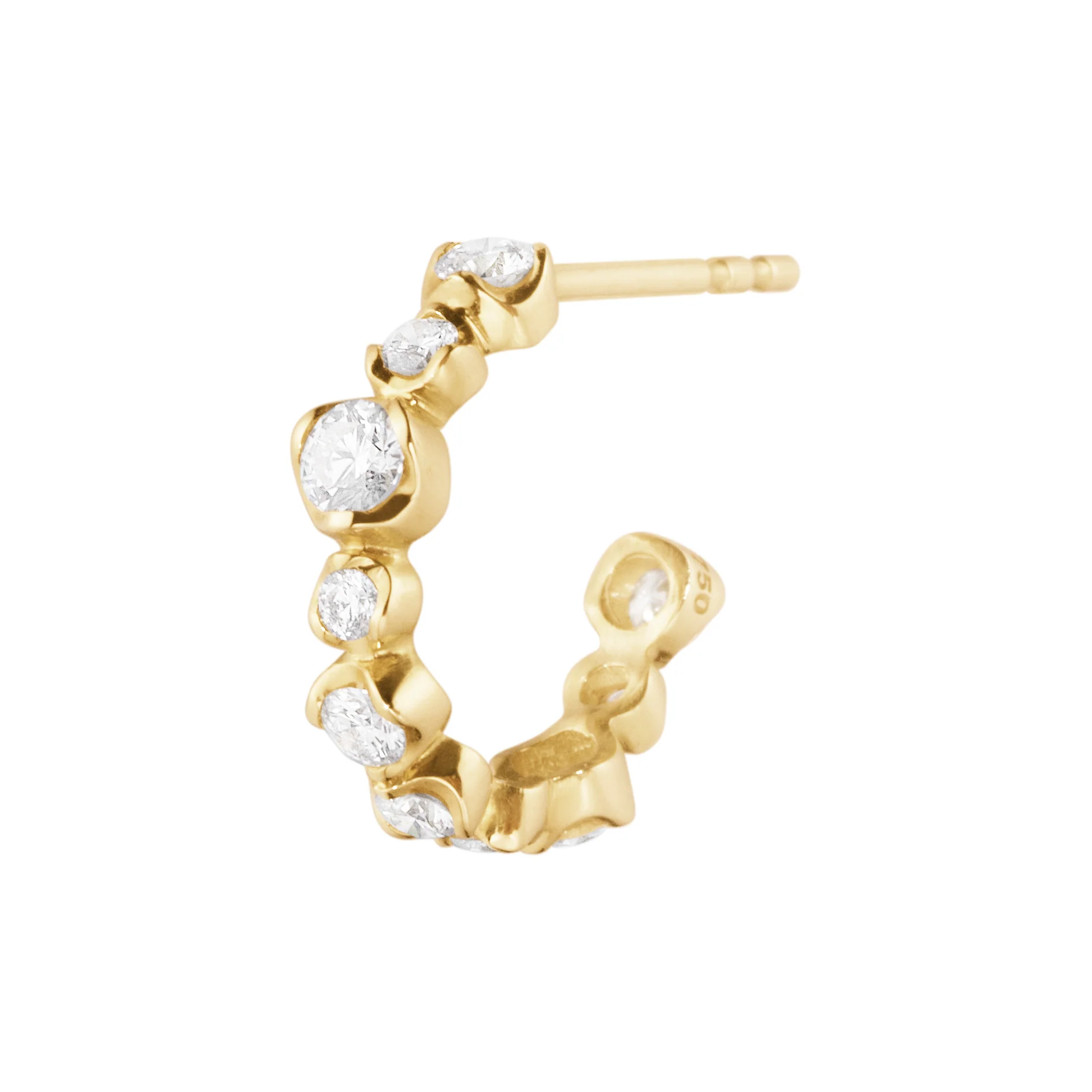 Georg Jensen - Signature Diamonds hoop - 18 kt. guld 0,318 ct. G/VS