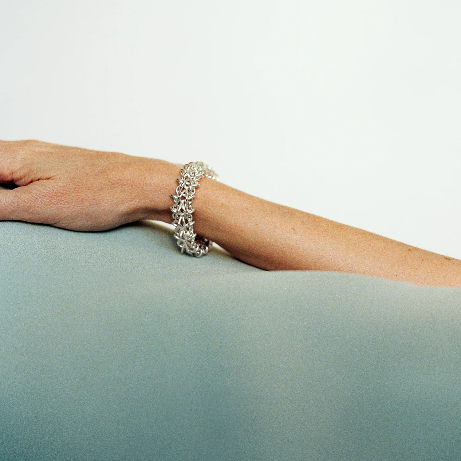 Georg Jensen - Weft Double Link armbånd - 20002034 - Image 4