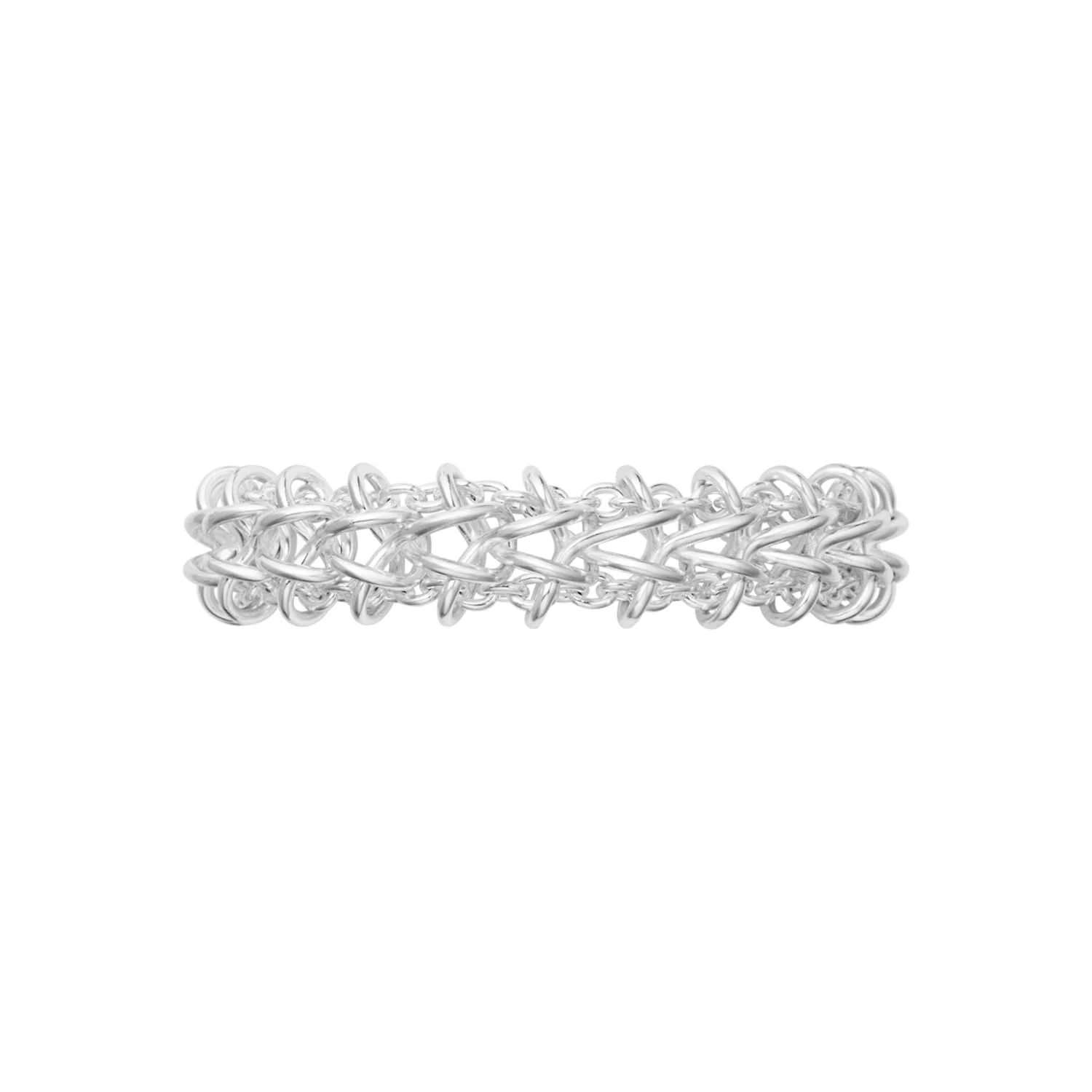 Georg Jensen - Weft Double Link armbånd - 20002034 - Image 6