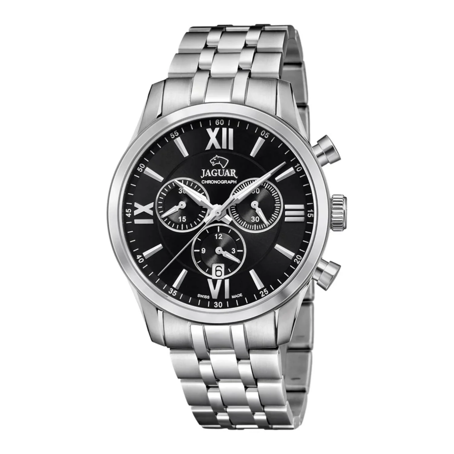 Jaguar - Acamar Chronograph m. sort urskive, 41,5 mm - J963/4
