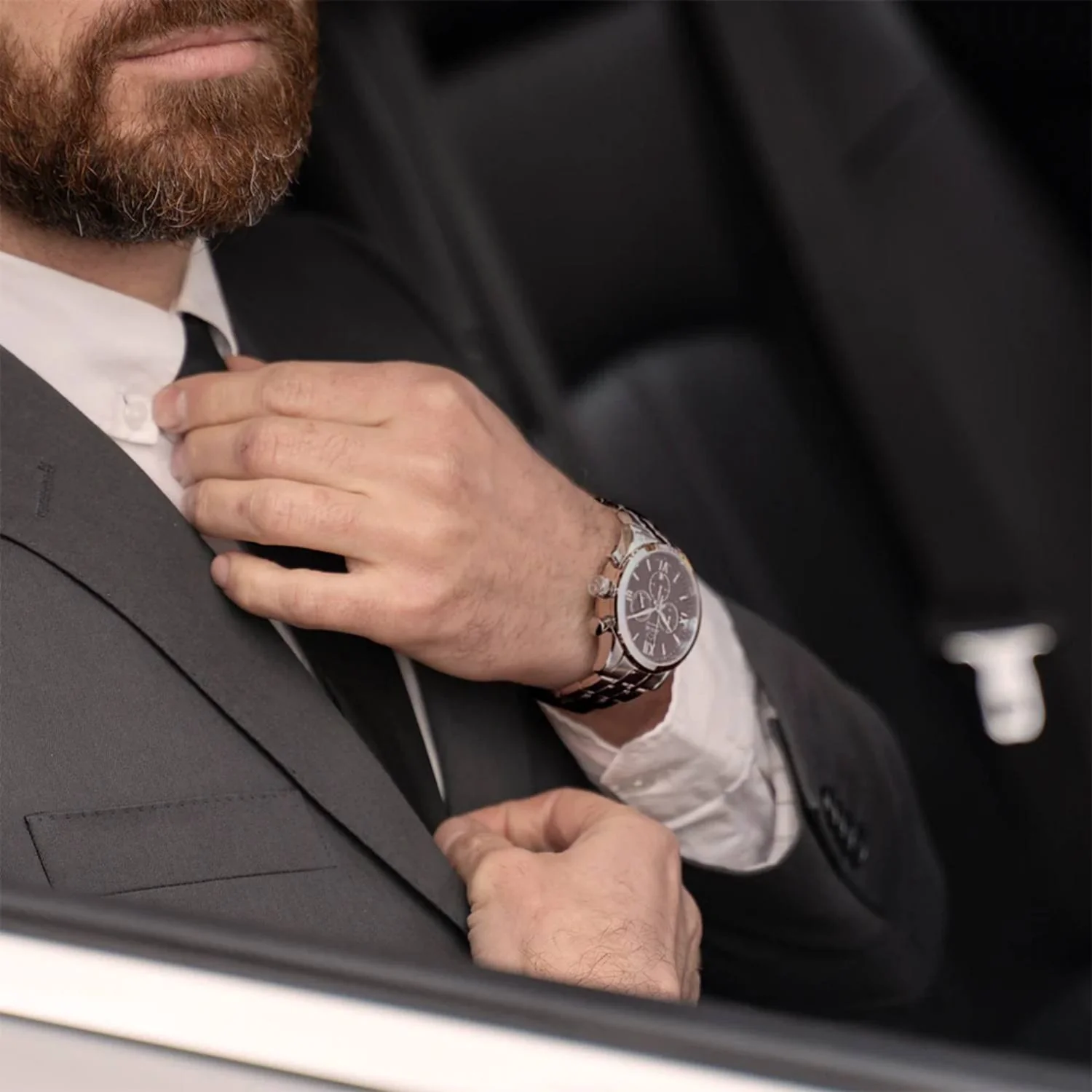 Jaguar - Acamar Chronograph m. sort urskive, 41,5 mm - J963/4 - Image 2