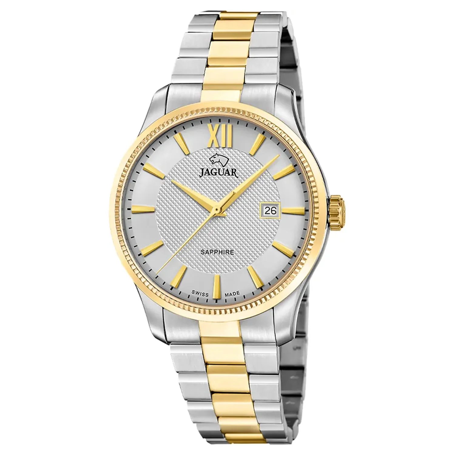 Jaguar - Acamar Classic bicolor med lænke, 40 mm - J1043/1