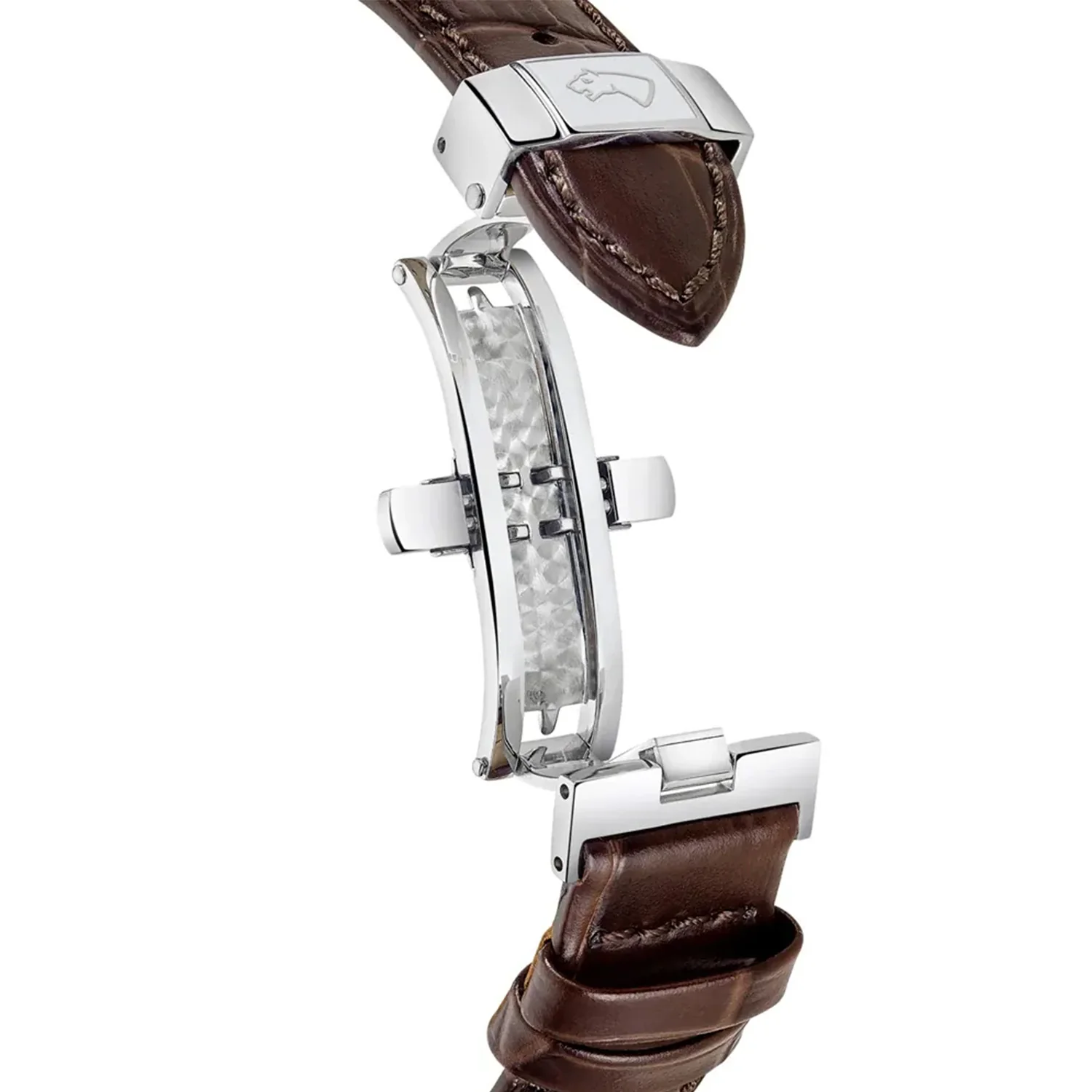 Jaguar - Acamar Classic med brun rem, 40 mm - J1042/2 - Image 2
