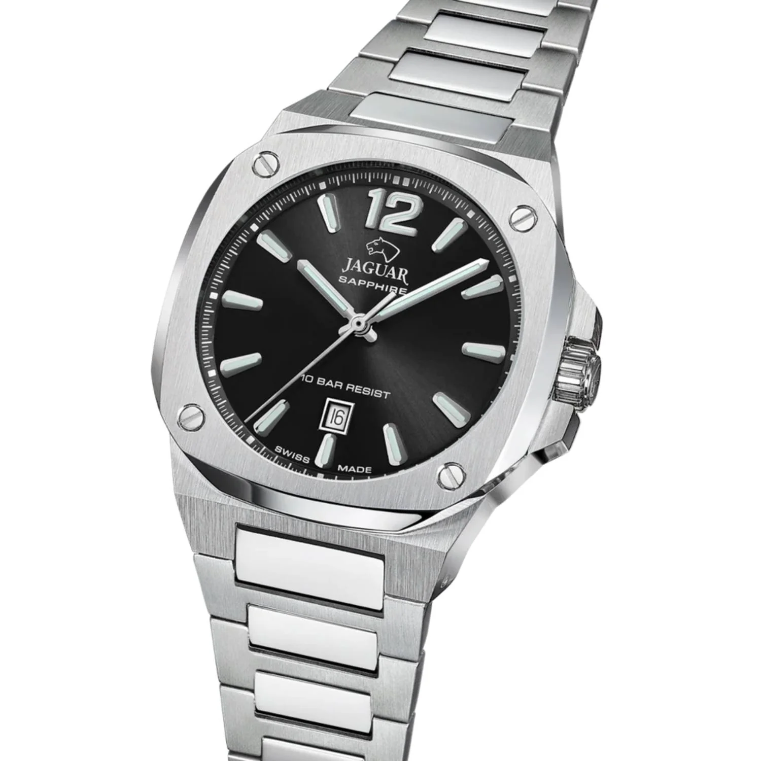 Jaguar - Executive m. sort urskive, 41 mm - J1024/3 - Image 2