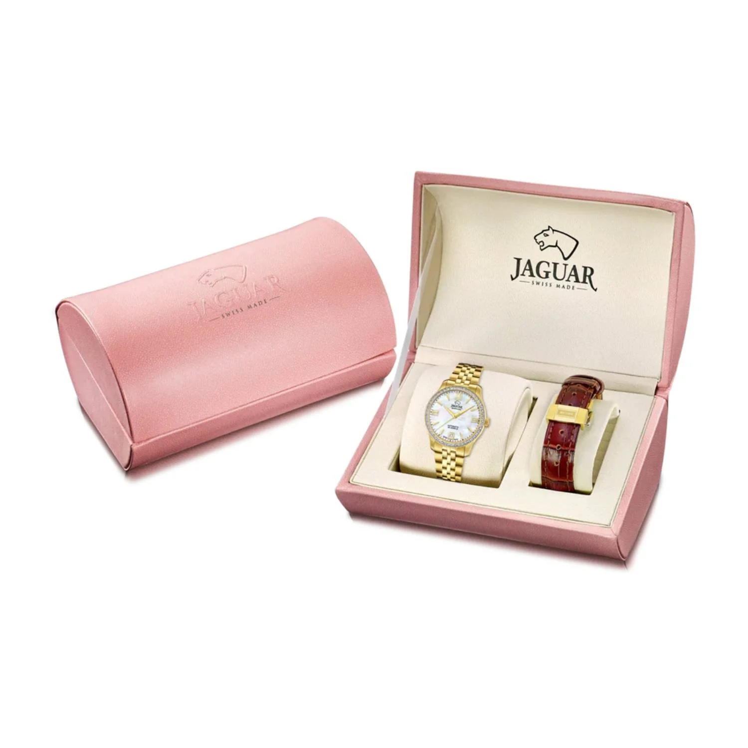 Jaguar - Lady Automatic m. sten og perlemor urskive, 27,5 mm - J999/1 - Image 2