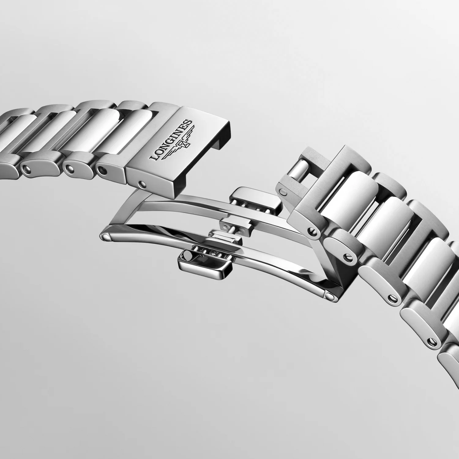 LONGINES - Conquest stål m. brun urskive, 34 mm - L34304626 - Image 8