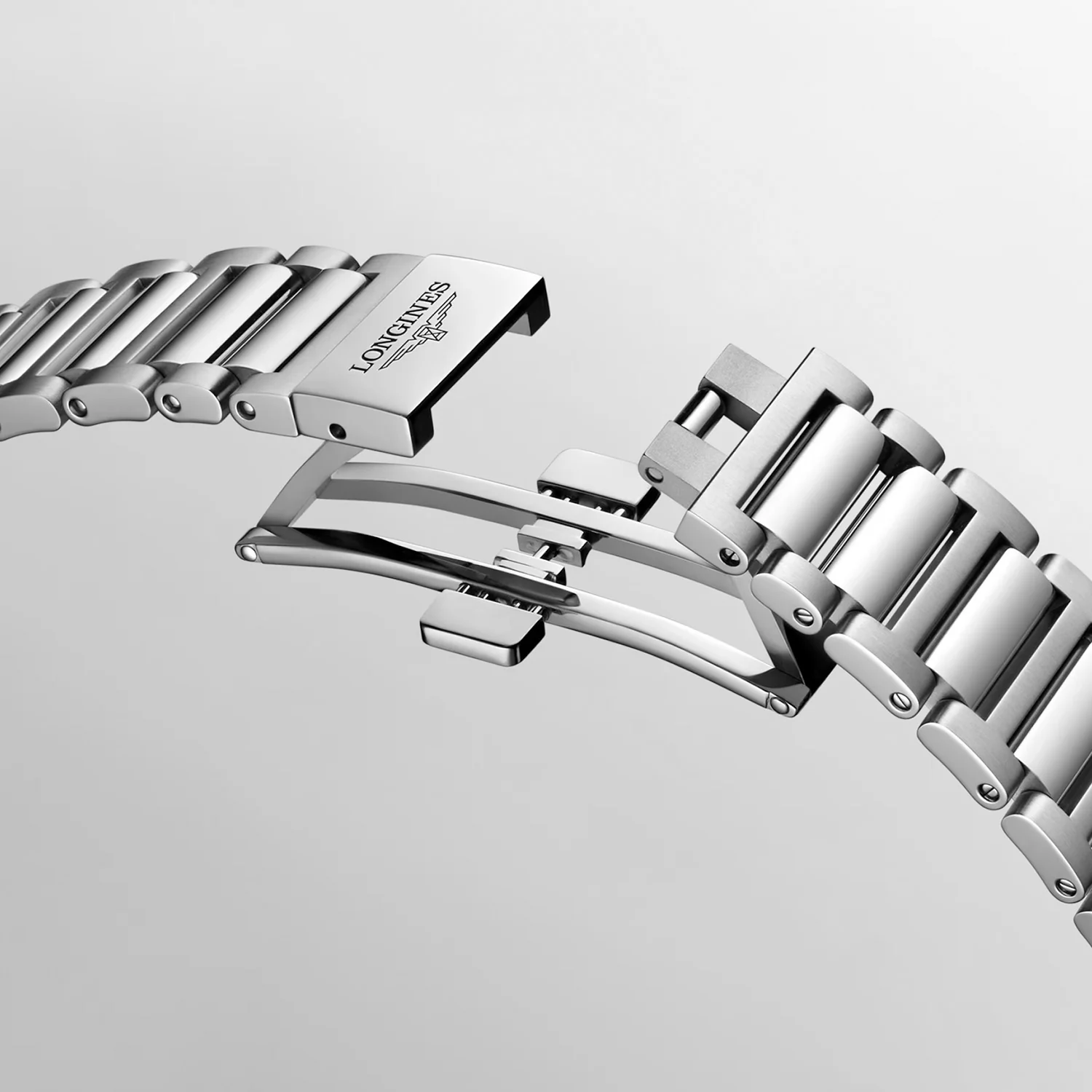 LONGINES - Conquest stål m. sort urskive, 41 mm - L38304526 - Image 10