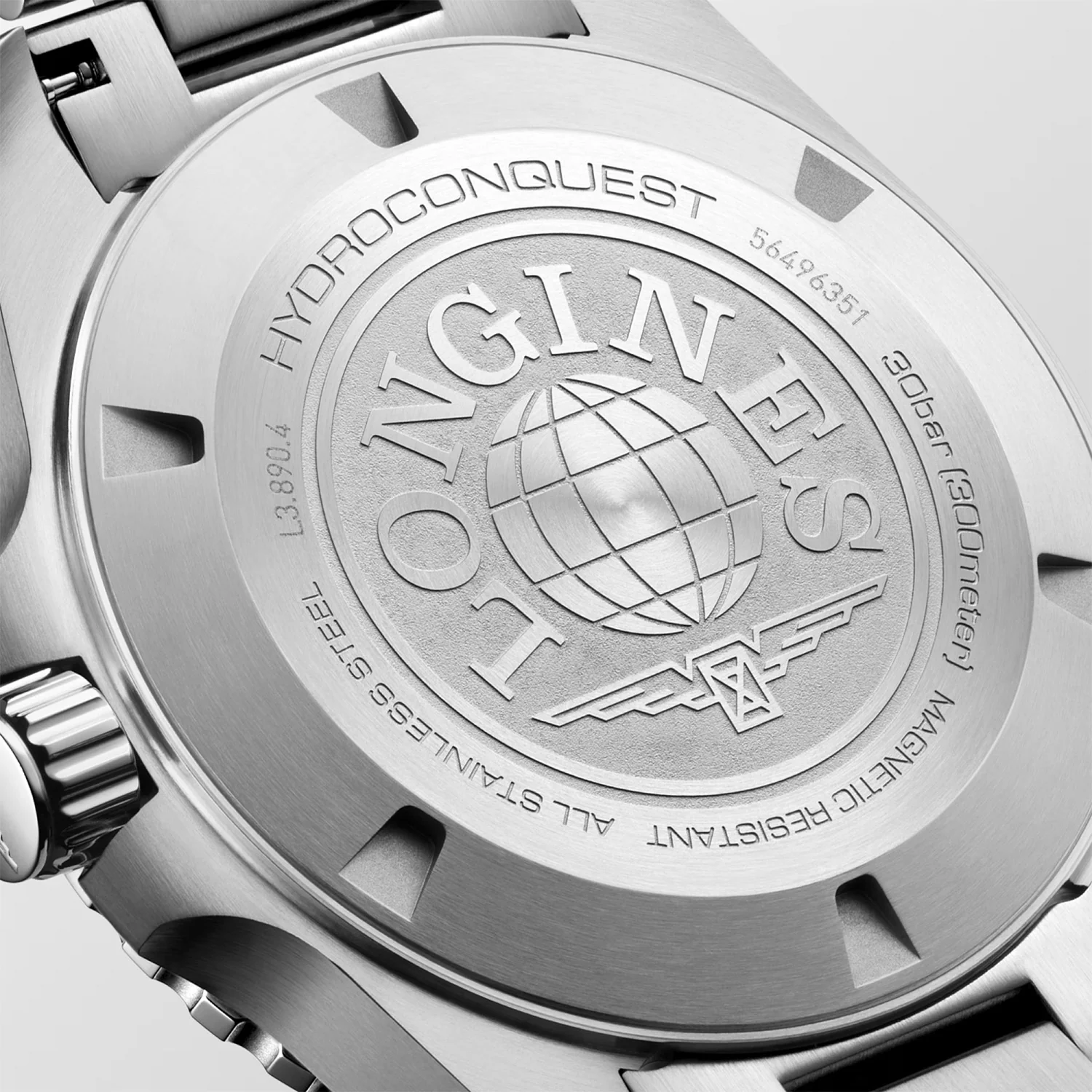 LONGINES - HydroConquest GMT m. blå urskive, 43 mm - L38904966 - Image 3