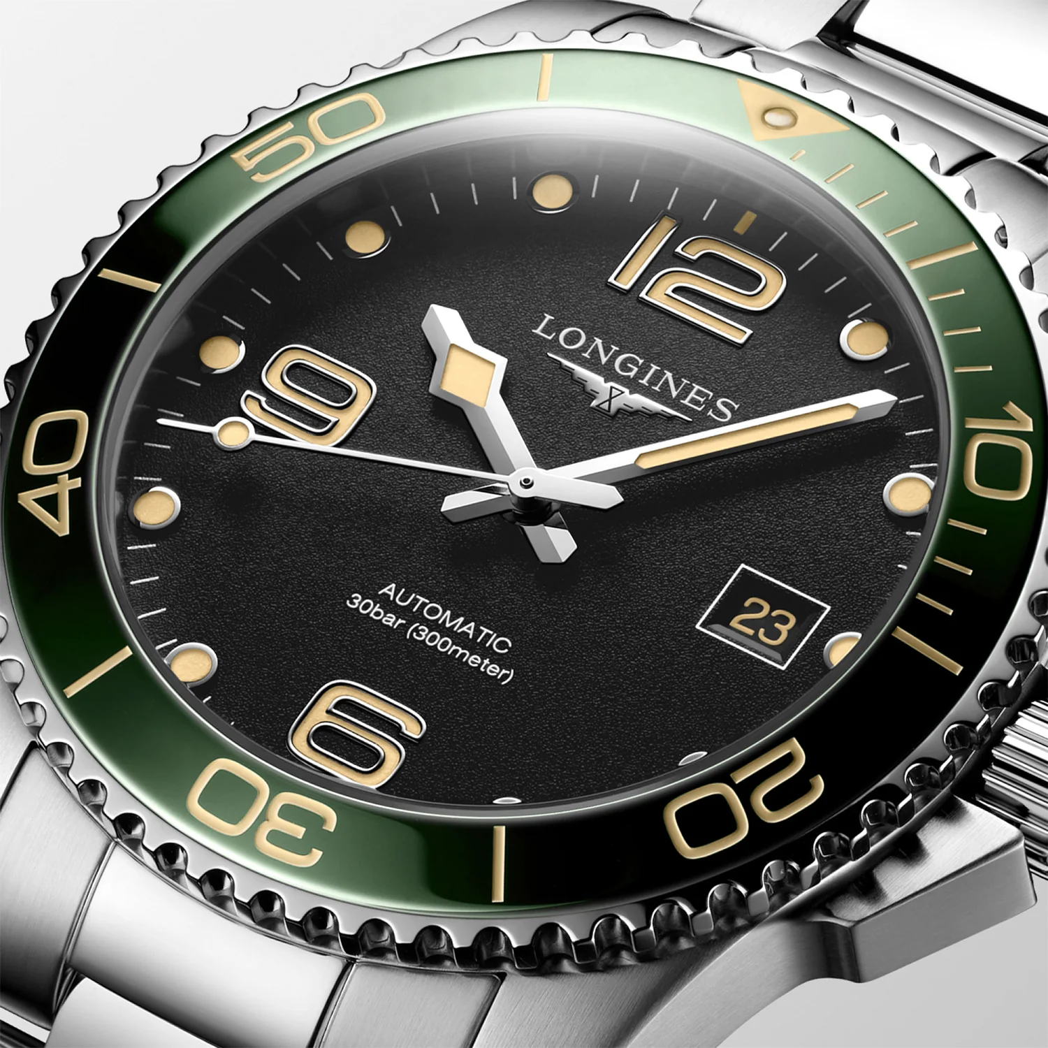 LONGINES - HydroConquest m. sort urskive, 41 mm - L37814056 - Image 4