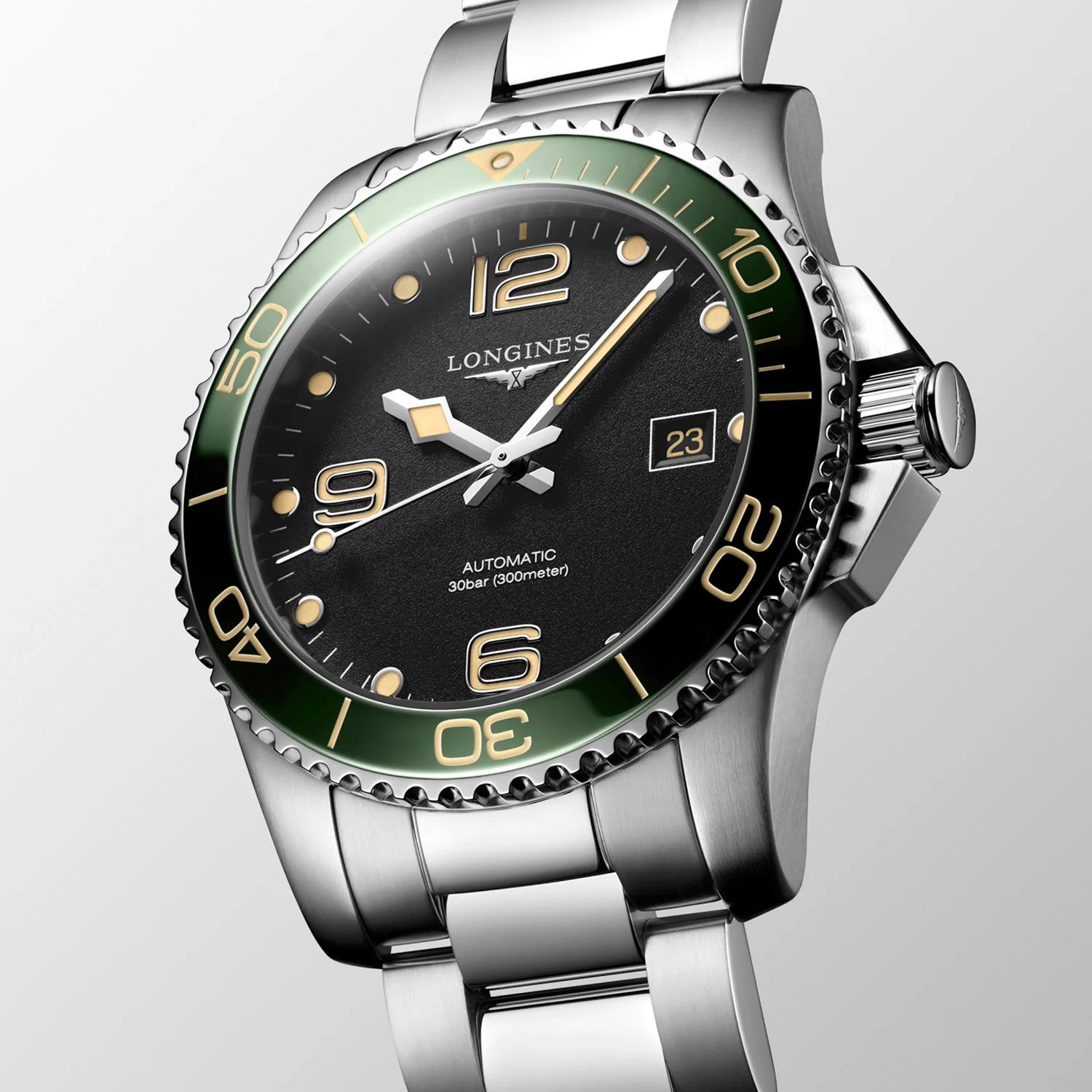 LONGINES - HydroConquest m. sort urskive, 41 mm - L37814056 - Image 7