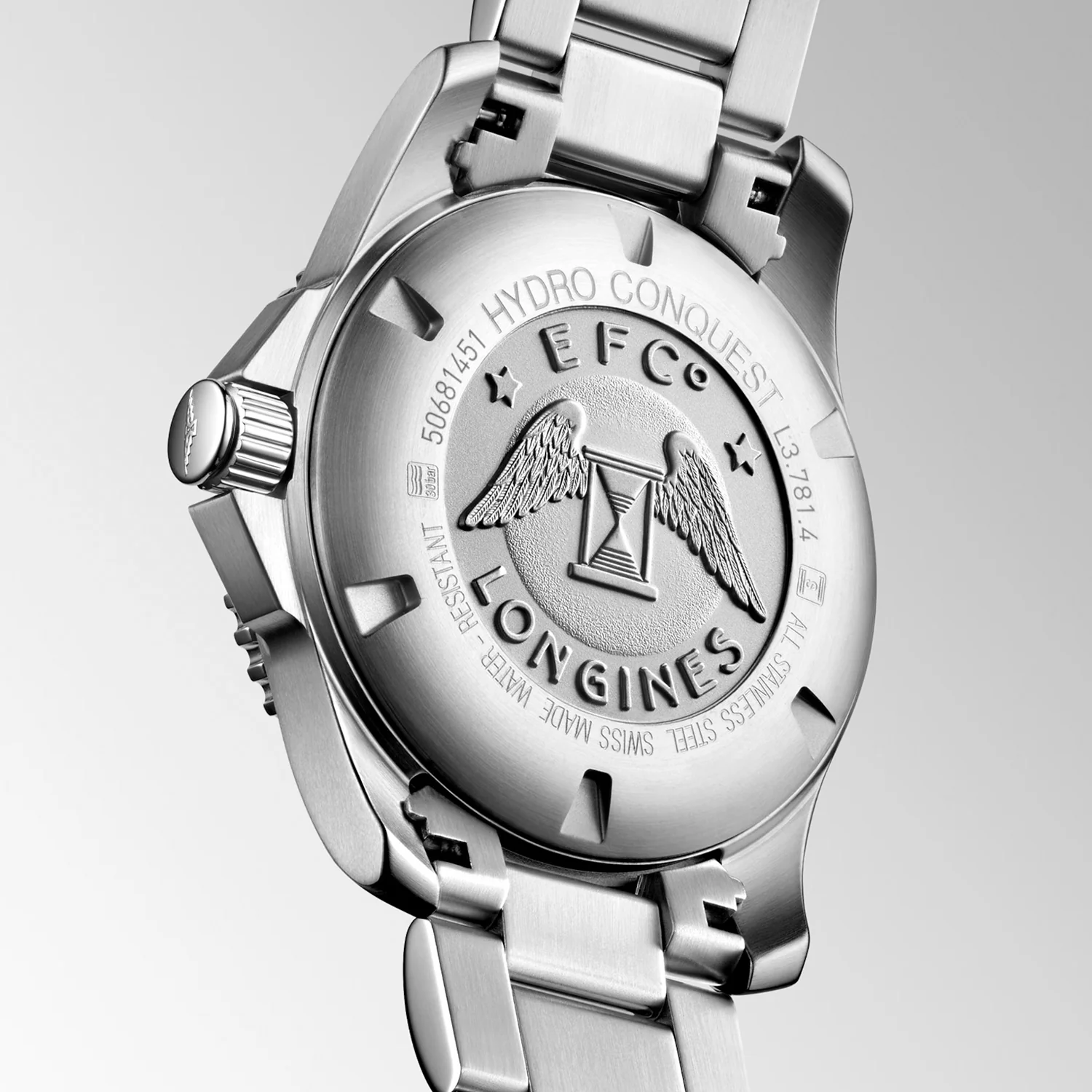 LONGINES - HydroConquest m. sort urskive, 41 mm - L37814056 - Image 8