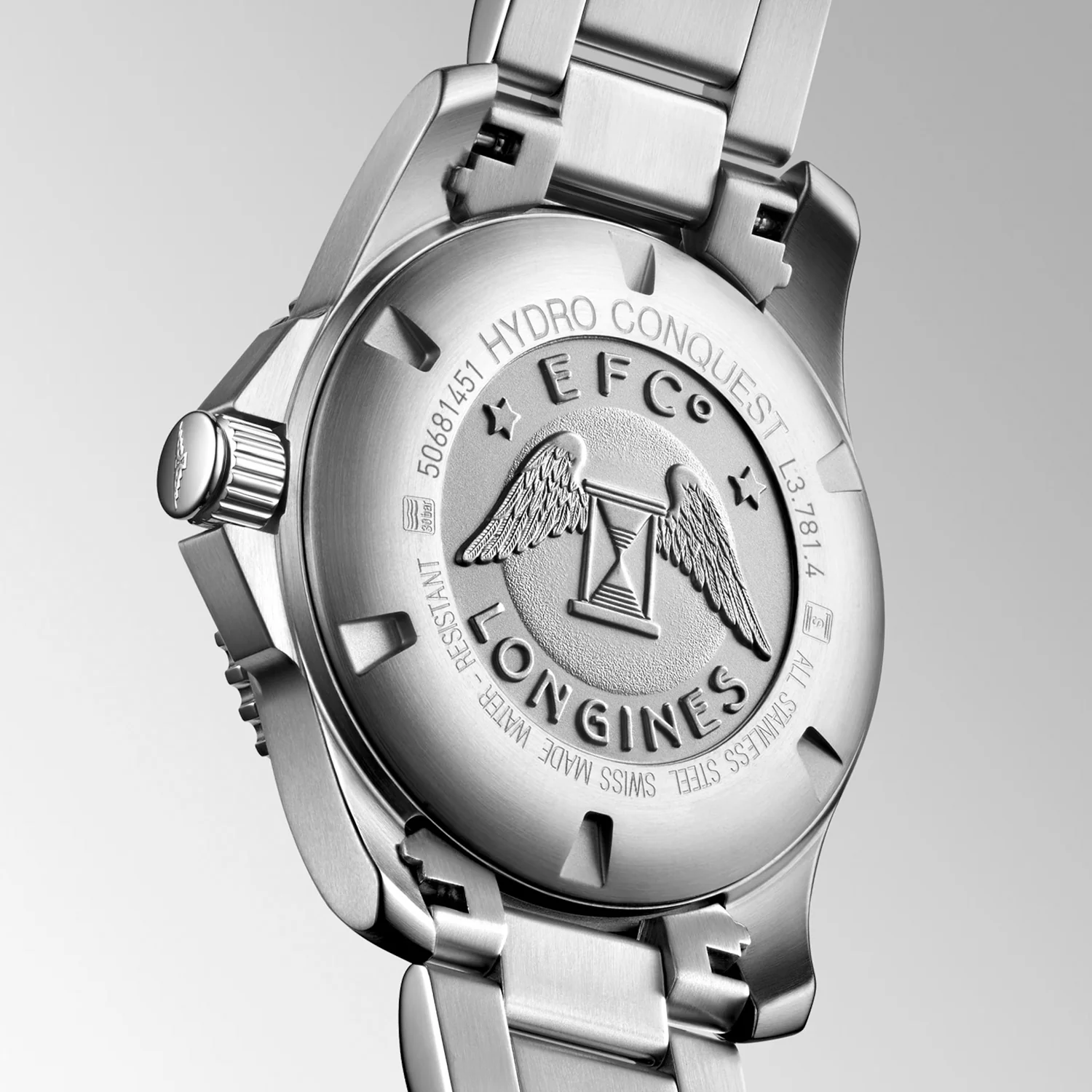LONGINES - HydroConquest m. sort urskive, 41 mm - L37814566 - Image 8