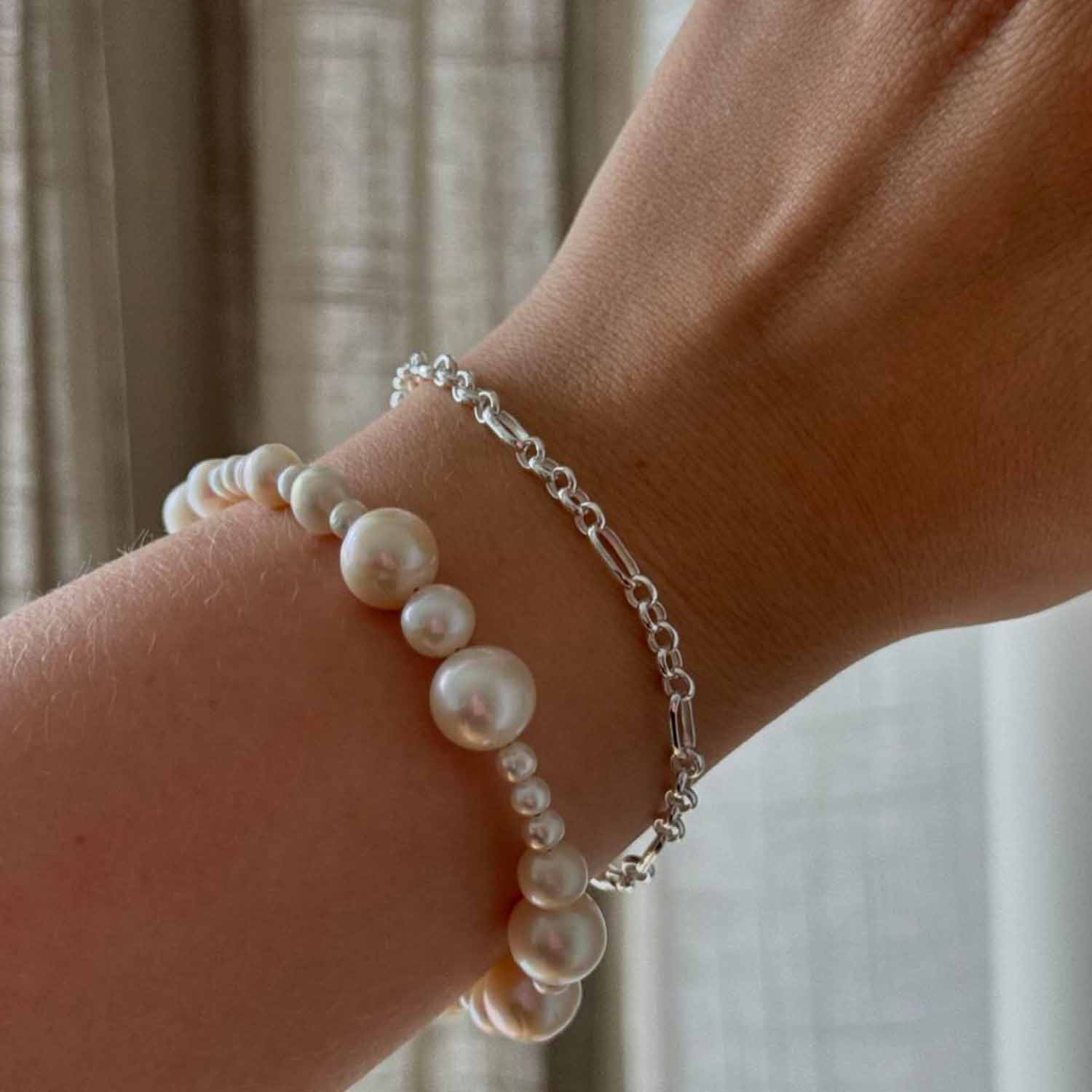 LuvaLu Jewellery - Camellia armbånd - Sølv - Image 3