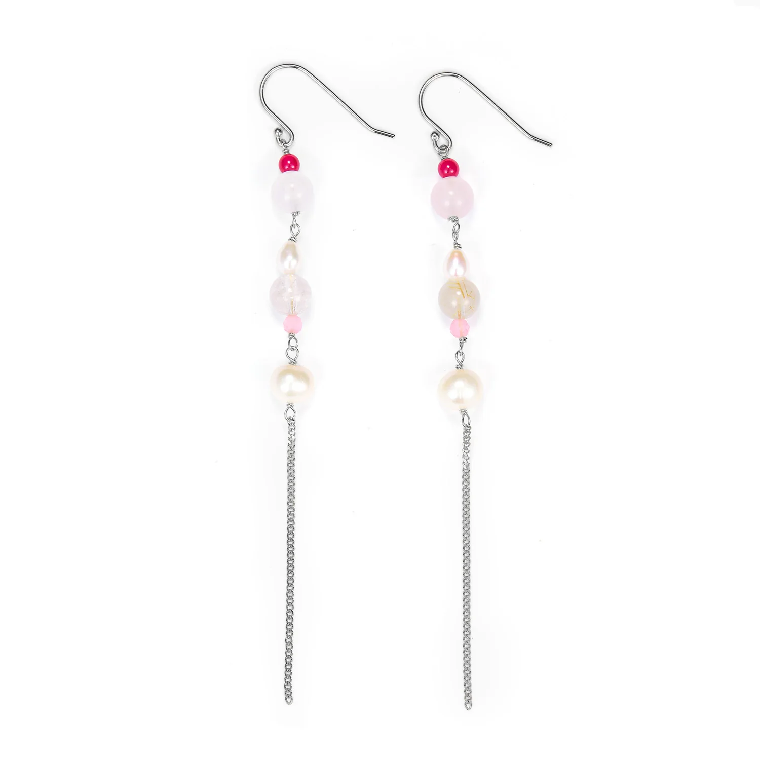 LuvaLu Jewellery - Carnation øreringe - Sølv