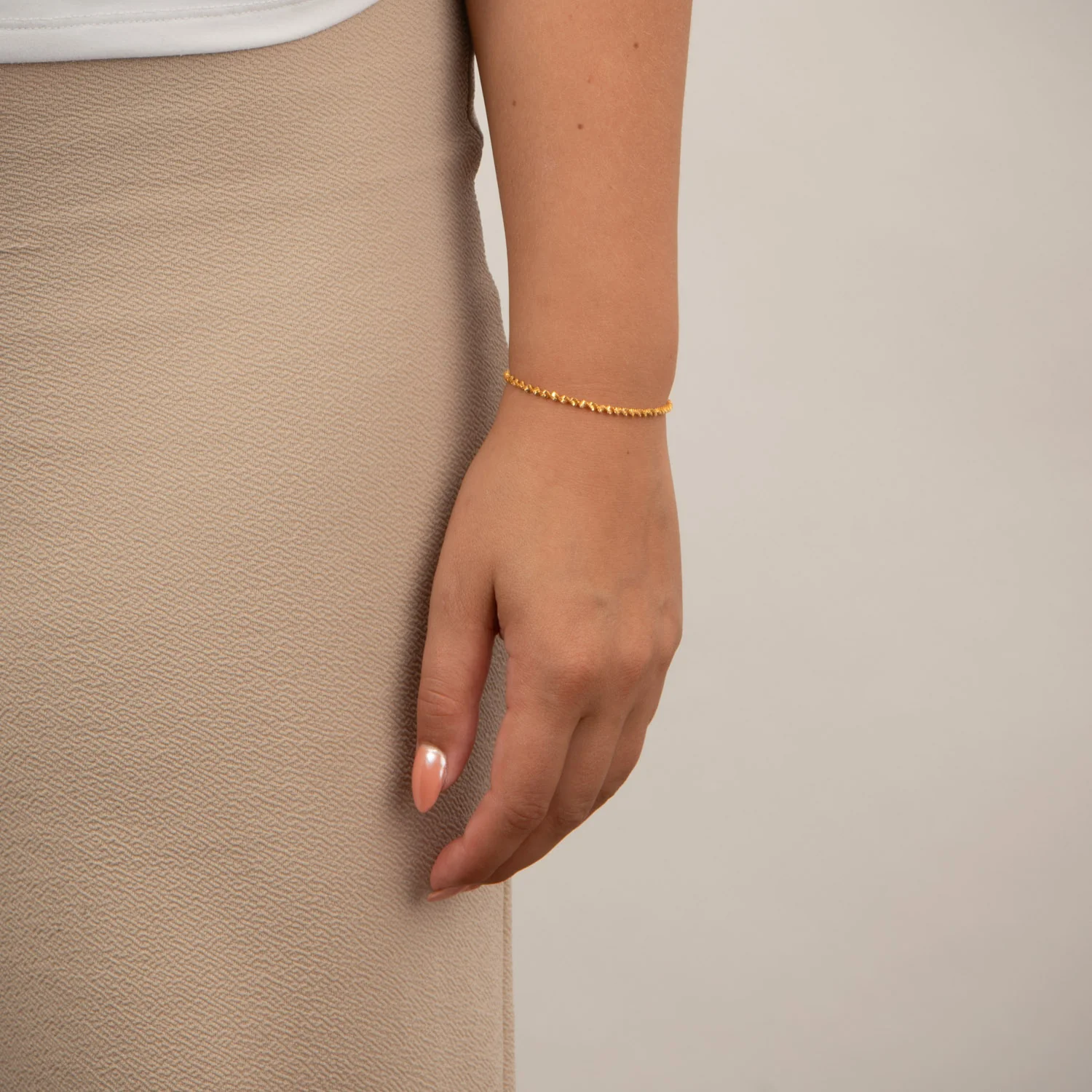 LuvaLu Jewellery - Colombes armbånd - Forgyldt sølv - Image 2