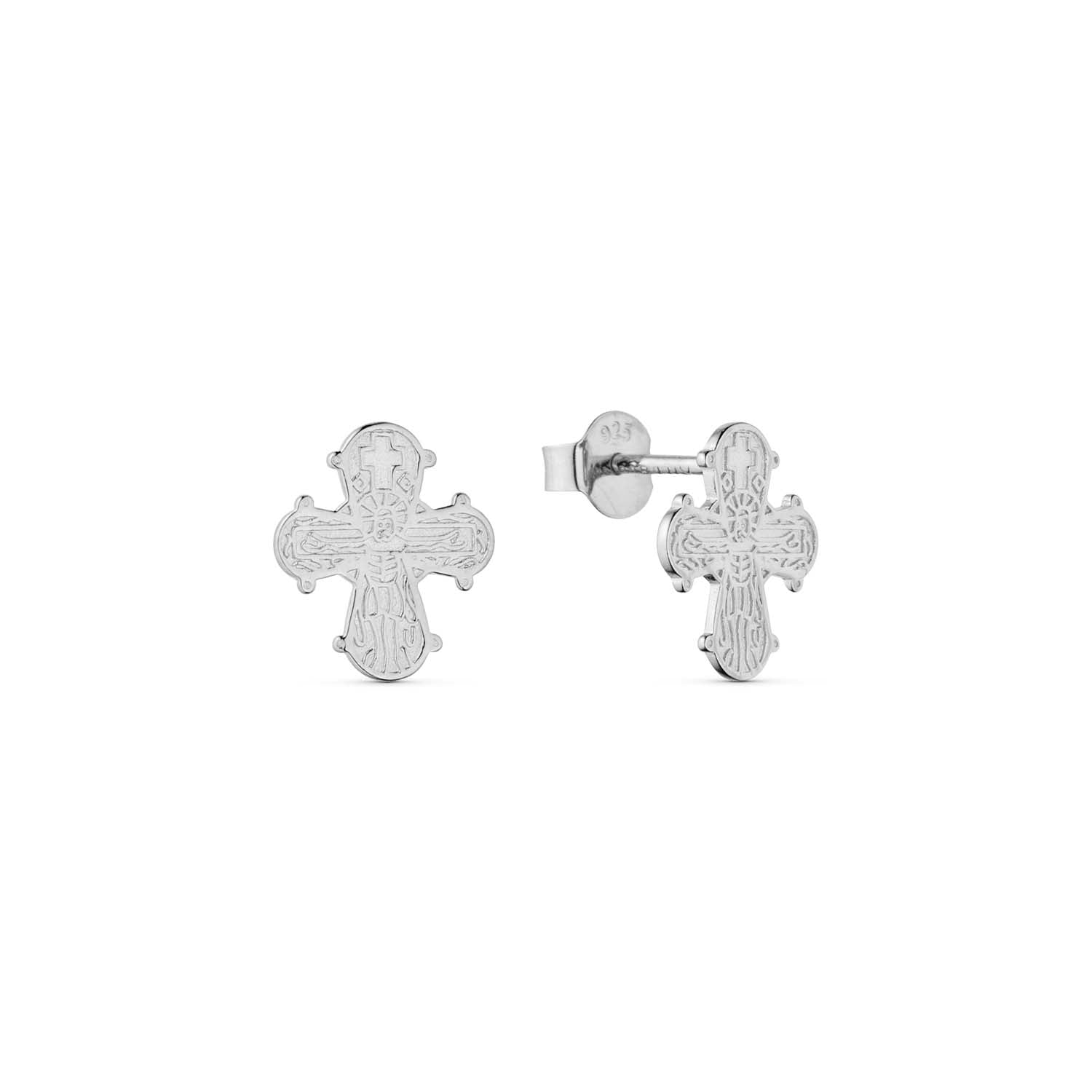 Luvalu Jewellery - Dagmarkors ørestikker - Sølv