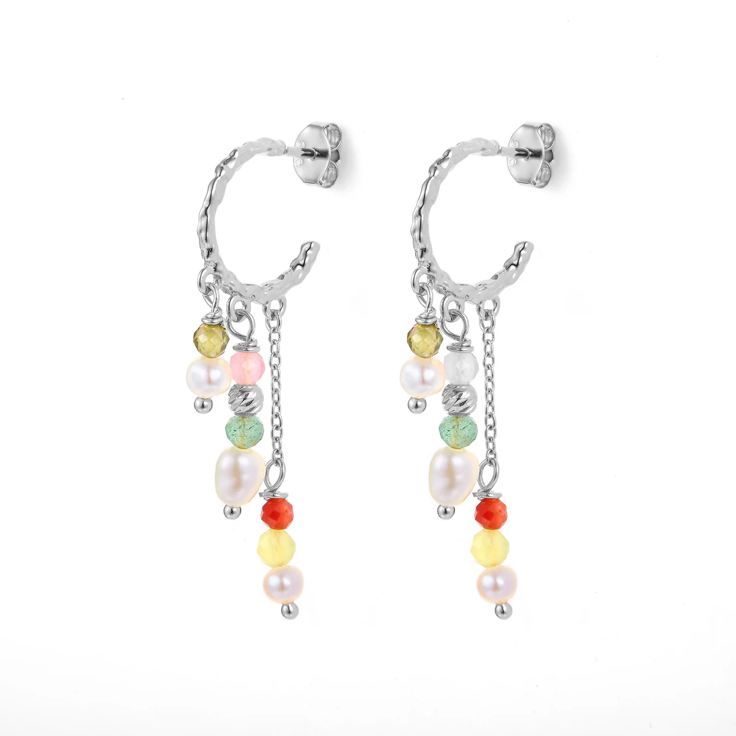 LuvaLu Jewellery - Dahlia Cirkus øreringe - Sølv