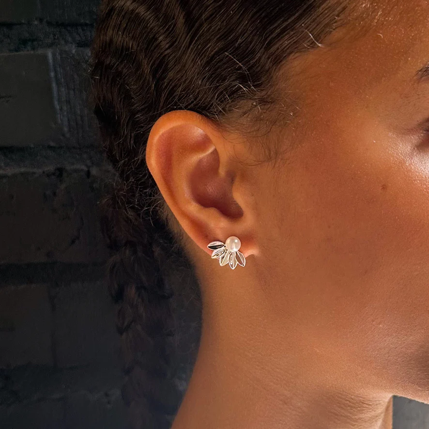 LuvaLu Jewellery - Limoges ørestikker - Sølv - Image 3