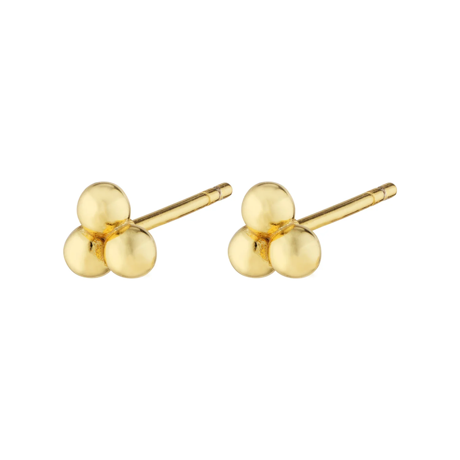 LuvaLu Jewellery - Montpellier ørestikker - forgyldt sølv