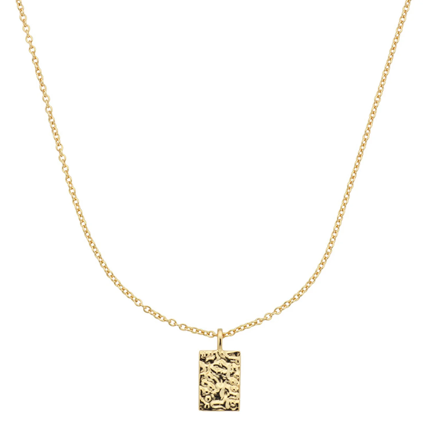 LuvaLu Jewellery - Nancy halskæde - forgyldt sølv
