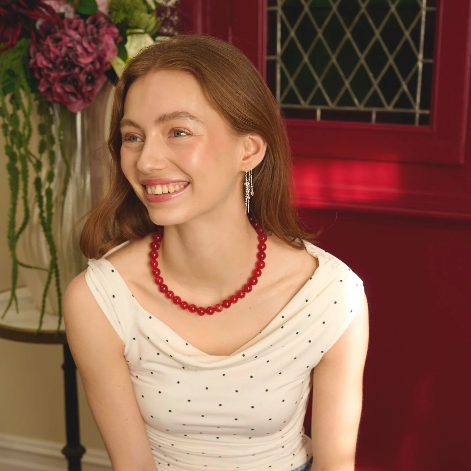 LuvaLu Jewellery - Philia Amore øreringe - Forgyldt sølv - Image 4