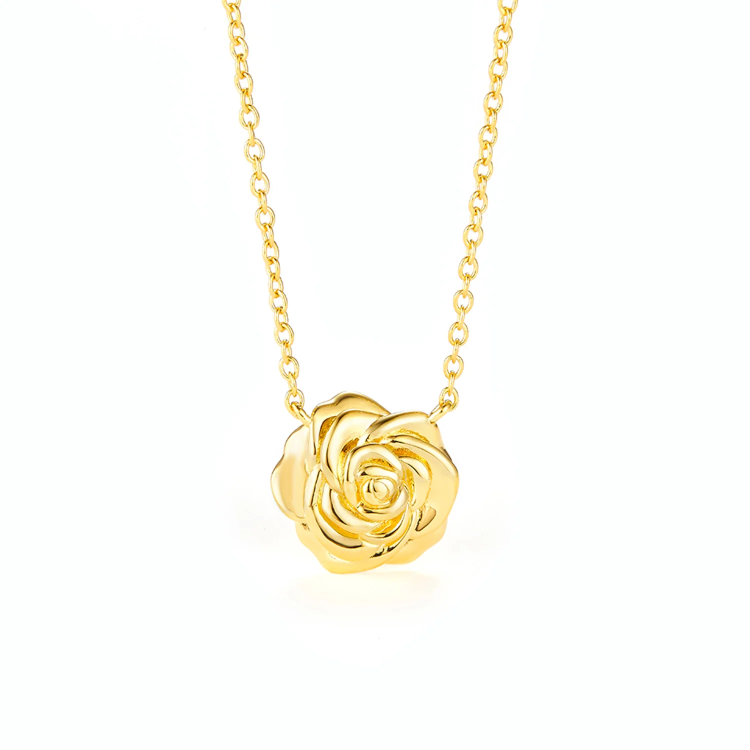 LuvaLu Jewellery - Rosie halskæde - Forgyldt sølv