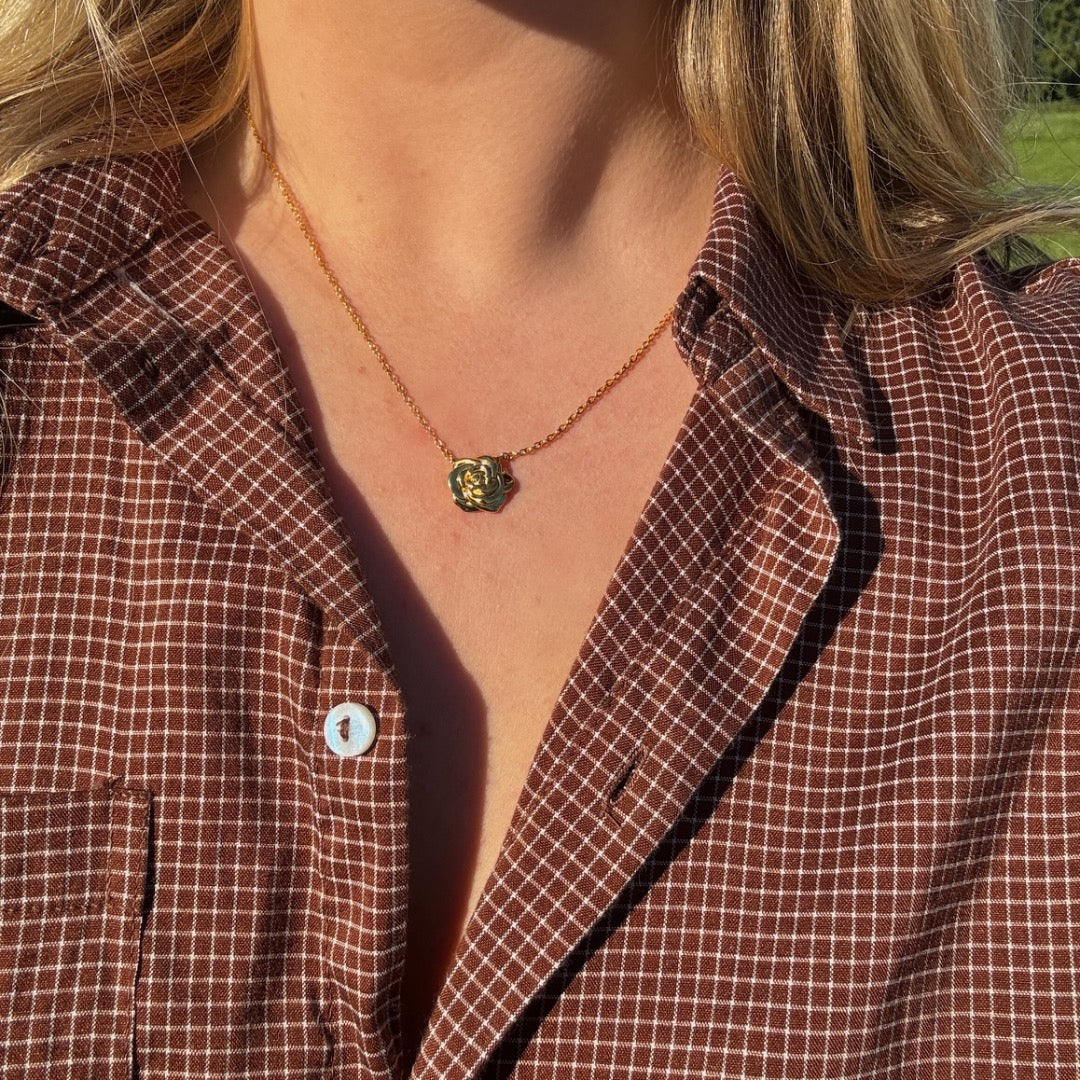 LuvaLu Jewellery - Rosie halskæde - Forgyldt sølv - Image 5