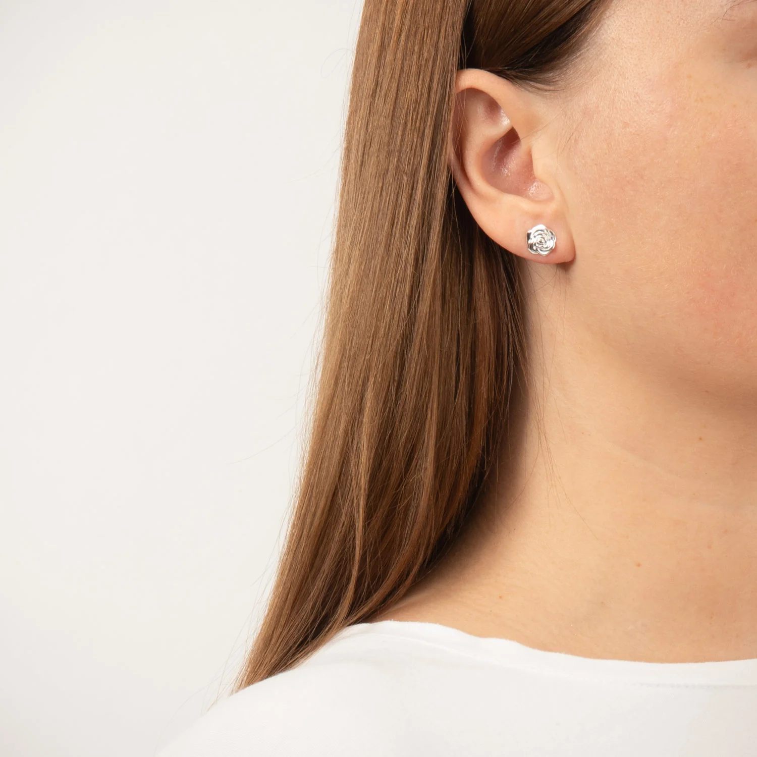 LuvaLu Jewellery - Rosie ørestikker - Sølv - Image 2