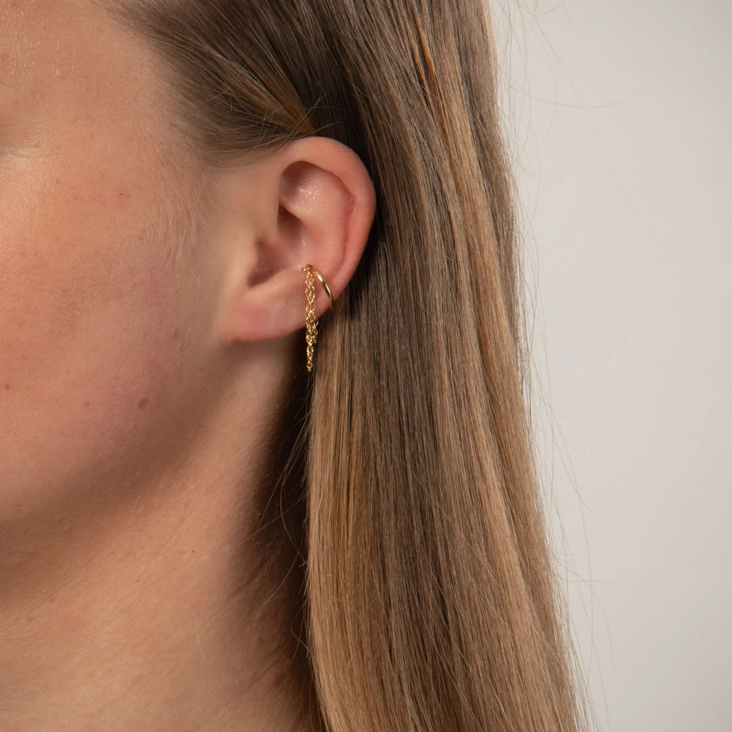 LuvaLu Jewellery - Versailles earcuff - forgyldt sølv - Image 2