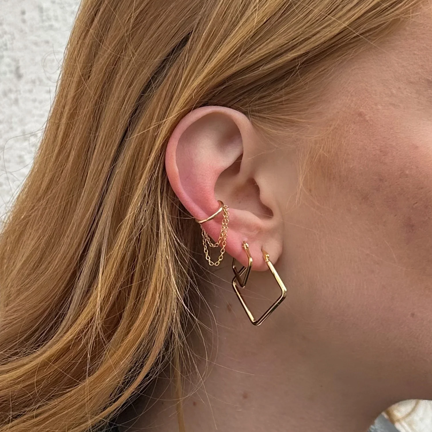LuvaLu Jewellery - Versailles earcuff - forgyldt sølv - Image 3