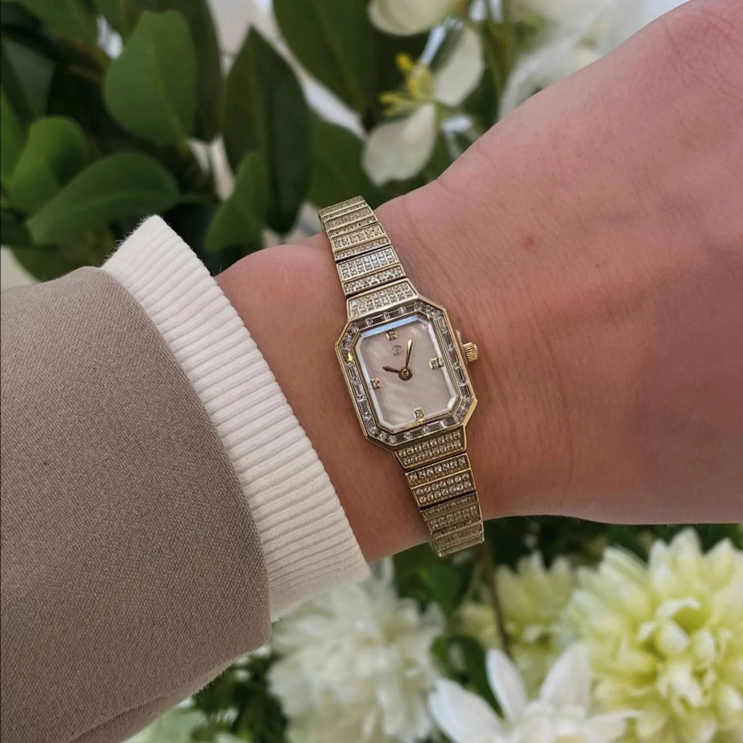Mads.Z - Celestial by Medina ur m. zirkonia, 32 mm - Guld PVD rustfrit stål - Image 3