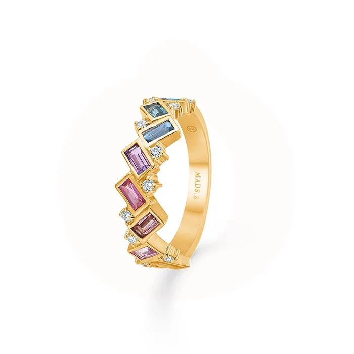 Mads.Z - Columbine Ring - 14 kt guld 1544089-52