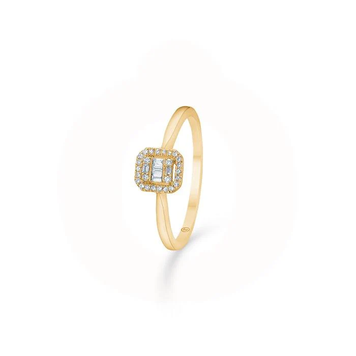 Mads.Z - Elizabeth Ring - 14 karat guld m/brillant