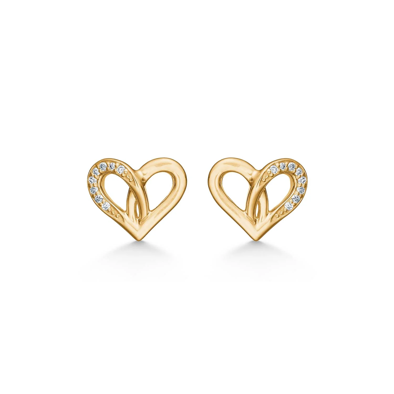 Mads.Z - Kampagne ørestikker m. 0,048 ct. w/si - 14 kt. guld