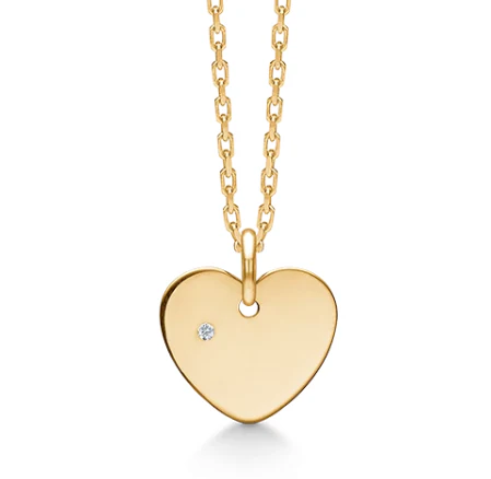 Mads.Z - Love Token vedhæng - guld