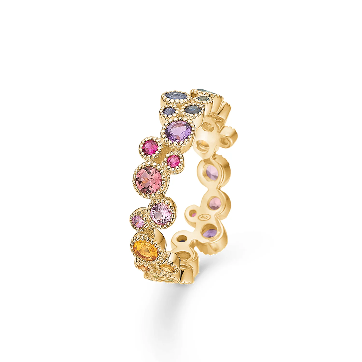 Mads.Z - Luxury Rainbow Ring - 14 kt. guld