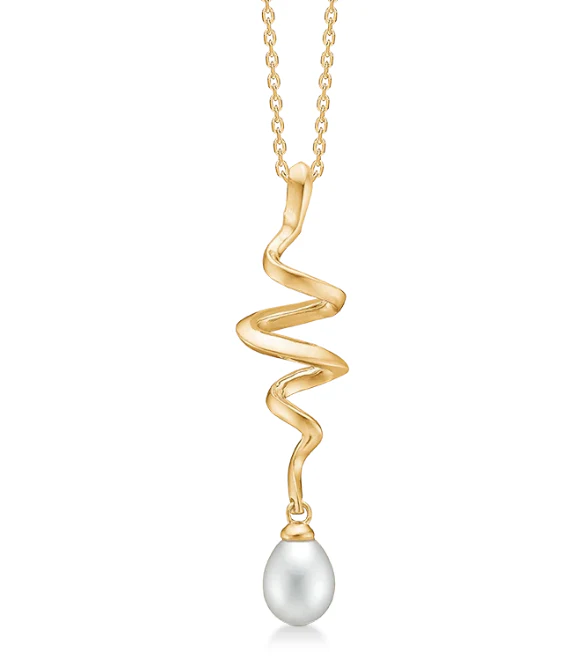 Mads.Z - Swirl W. Pearl vedhæng - 1533086