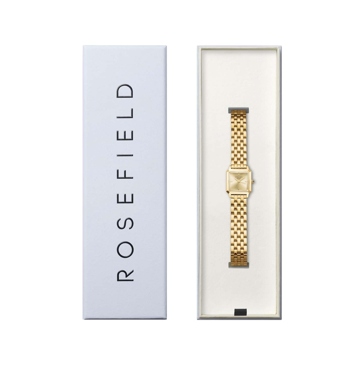 Rosefield - Boxelle Champagne, 19,5x19,5 mm - Guld, rustfrit stål - Image 6