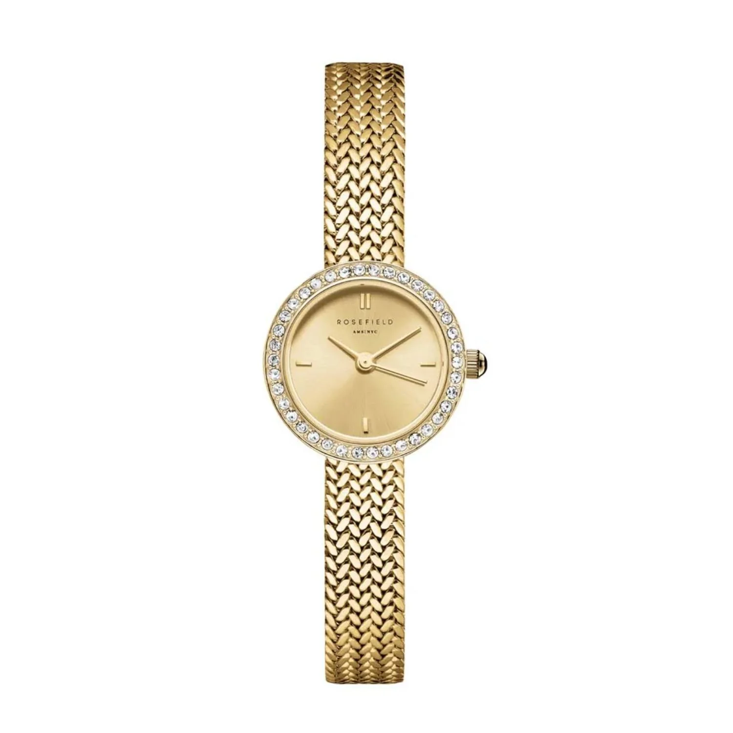 Rosefield - Mini Small Edit Gold, 20,4 mm - Guld, rustfrit stål