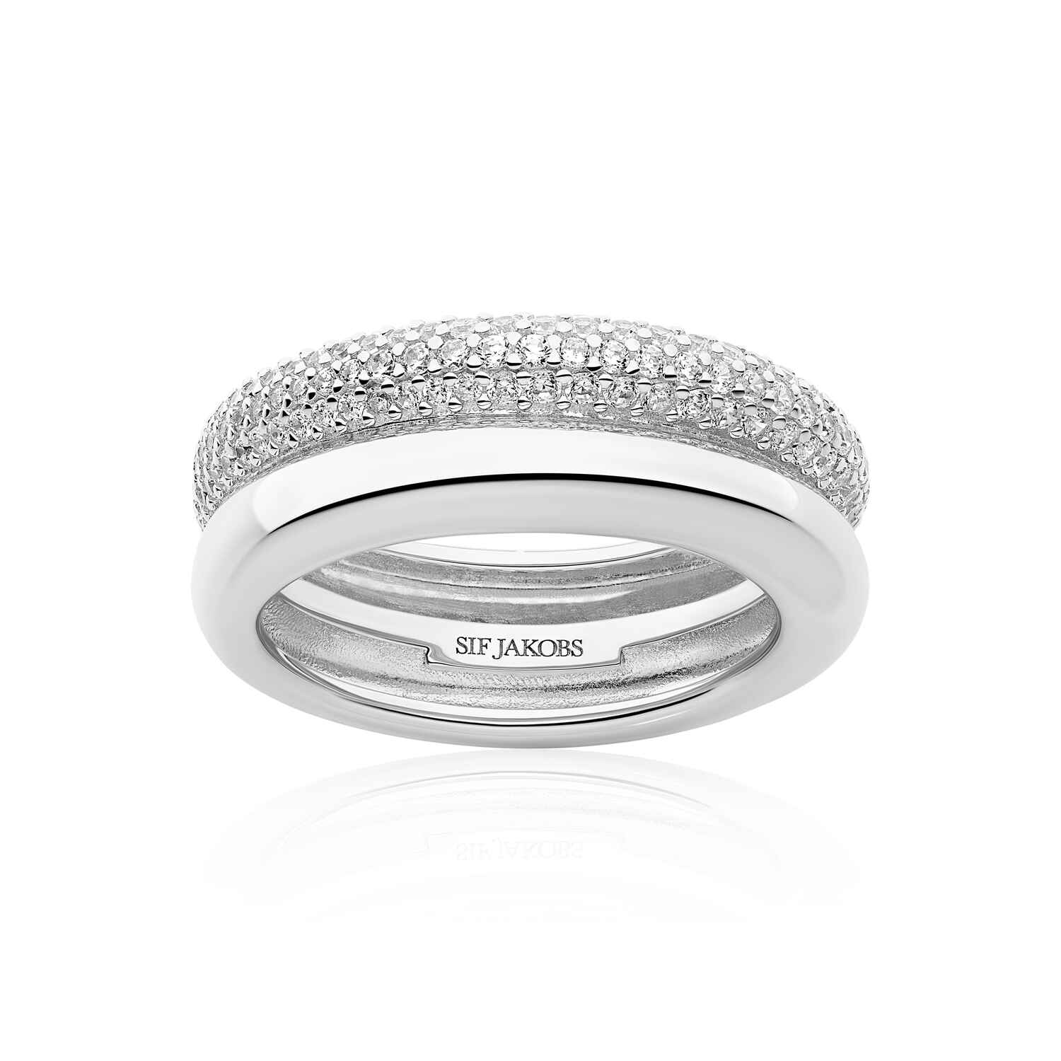 Sif Jakobs - Carrara ring, zirkonia - Sølv